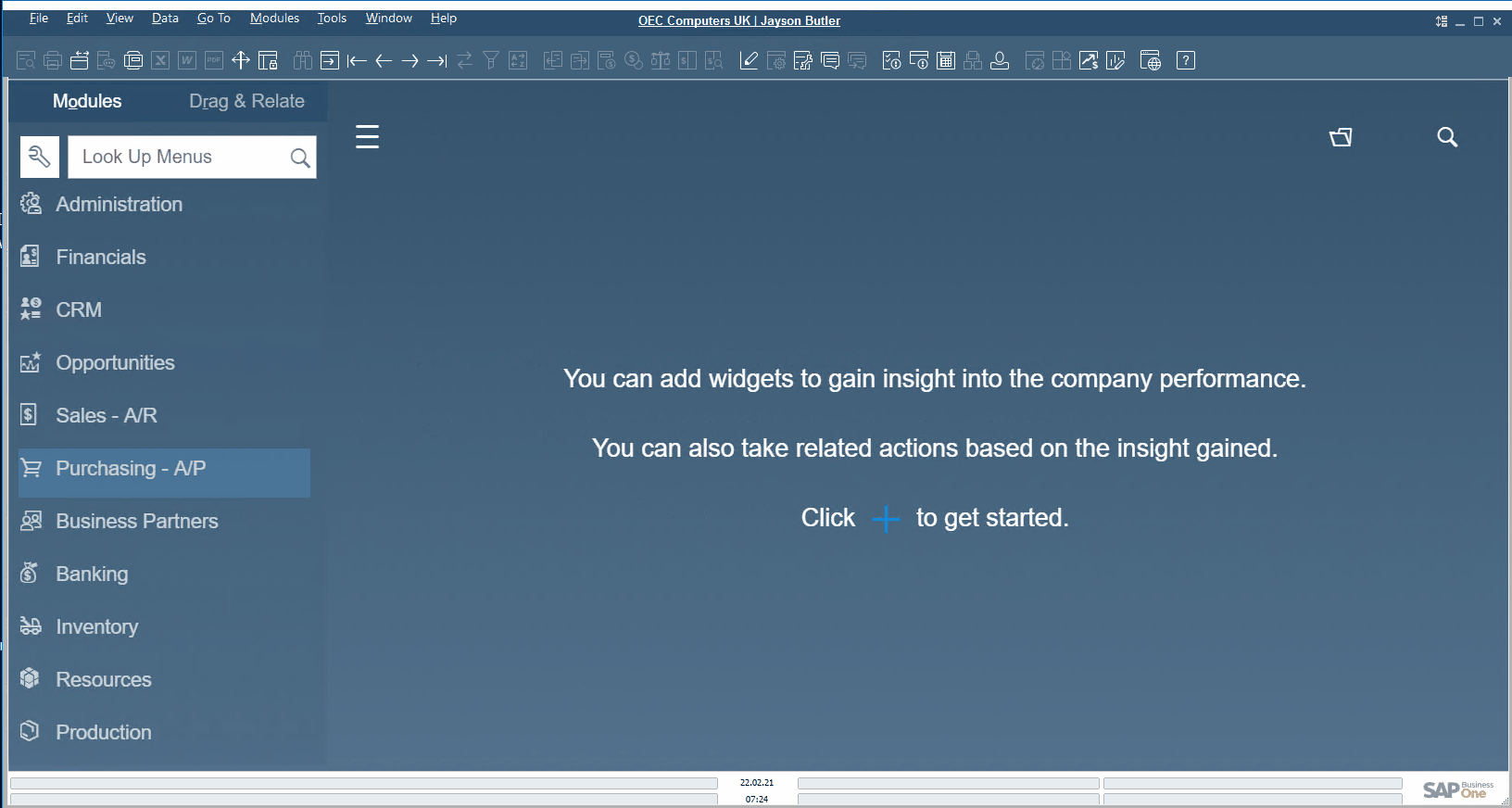modules-tab-of-main-menu-sap-b1