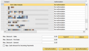 SAP Business One Report Security