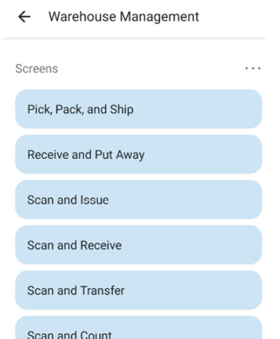 MYOB Acumatica WMS User