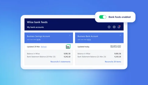 Release banner Wiise bank feeds