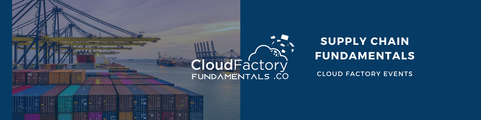 Supply Chain Fundamentals Linkedin Event banner