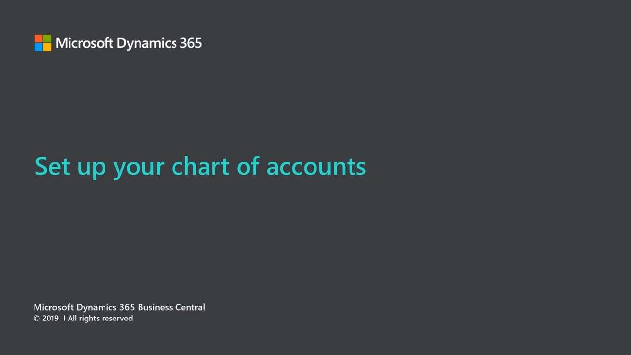How to Set up a chart of Accounts in Dynamics Business Central.mp4_snapshot_00.00.507