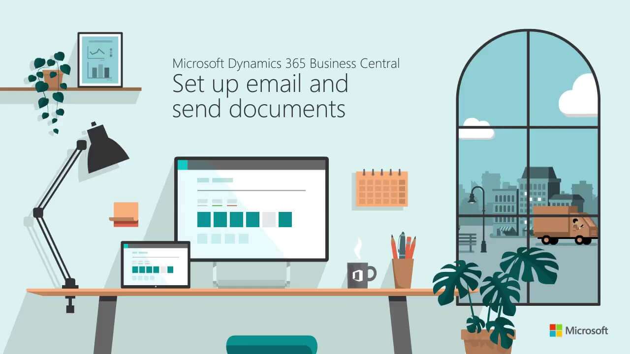 How to set up EMail in Microsoft Business Central