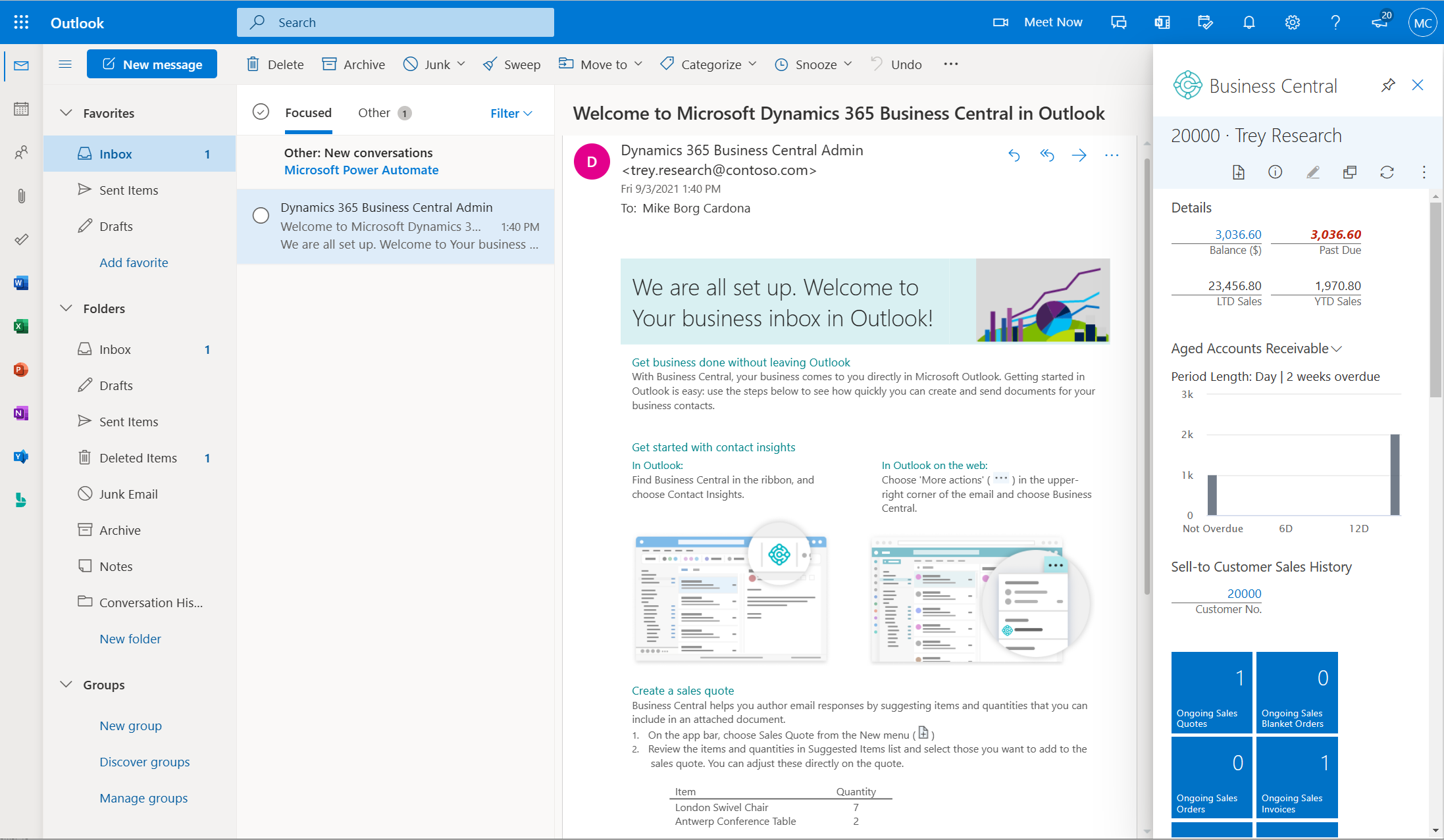 Microsoft Dynamics 365 Business Central Agentic Update