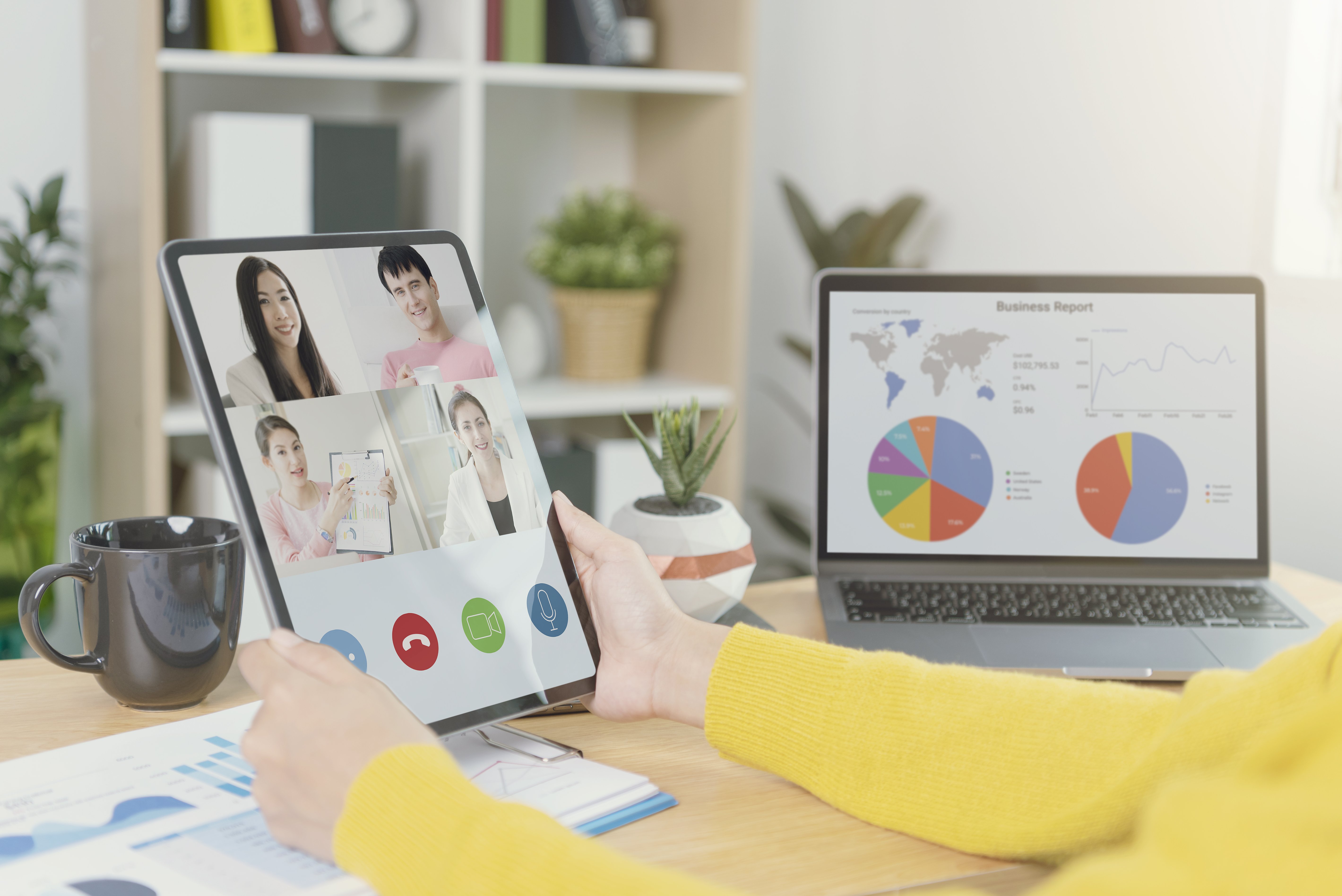 businesspeople-virtual-video-conference-meeting-plan-analysis-graph-company-finance-strategy-statistics-success-concept-planning-future-office-room