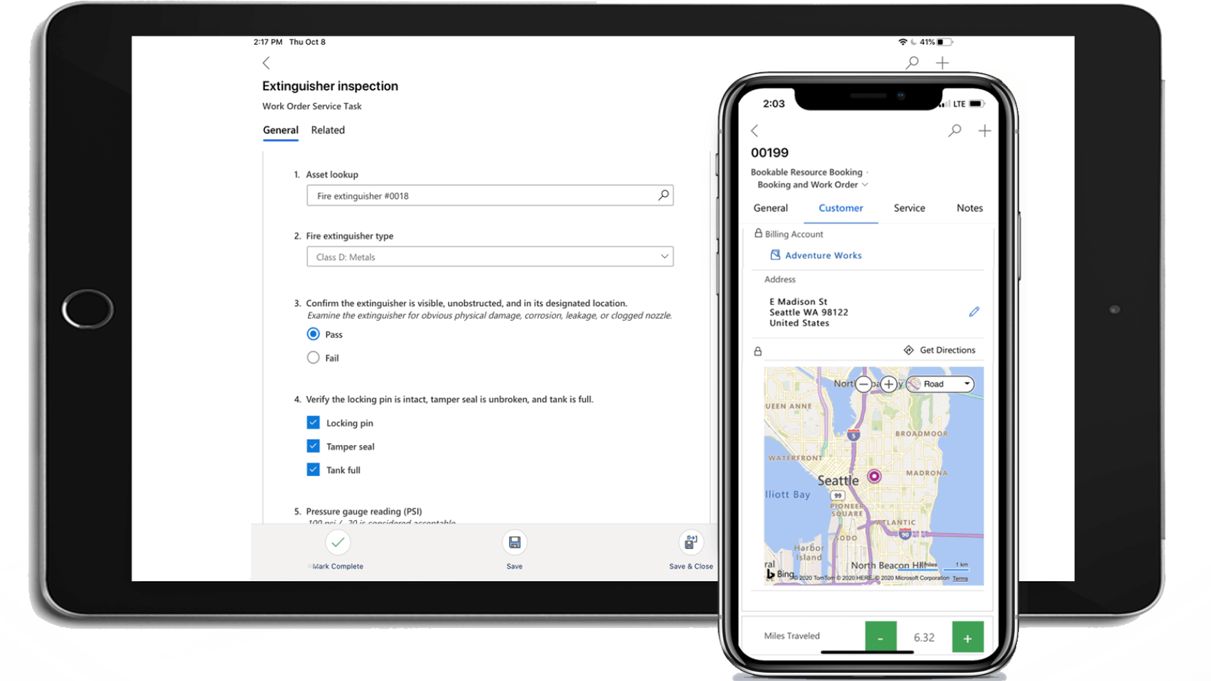 Dynamics 365 Field Service Mobile 3