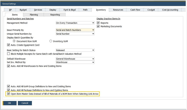SAP Business One Tips